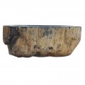 Lave-mains bois fossilisé n°08 - Taille S