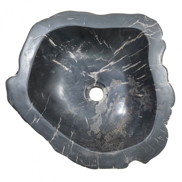 Lave-mains bois fossilisé n°09 - Taille S