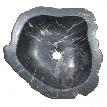 Lave-mains bois fossilisé n°09 - Taille S