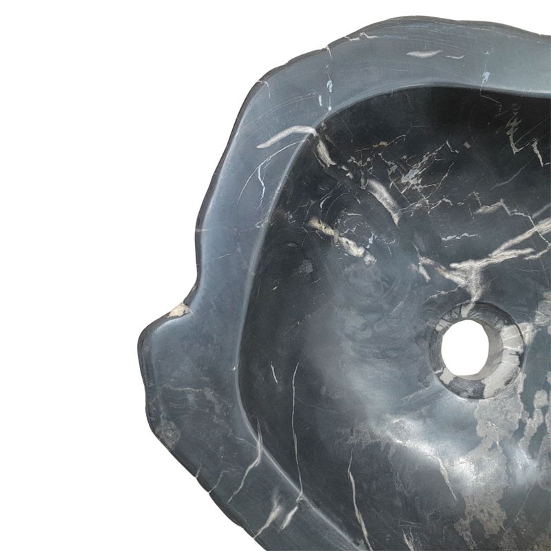 Lave-mains bois fossilisé n°09 - Taille S