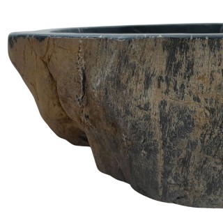 Lave-mains bois fossilisé n°09 - Taille S