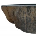 Lave-mains bois fossilisé n°09 - Taille S