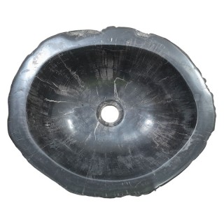 Lave-mains bois fossilisé n°11 - Taille S
