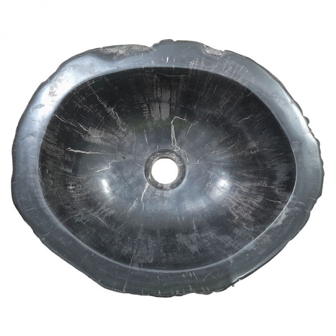 Lave-mains bois fossilisé n°11 - Taille S