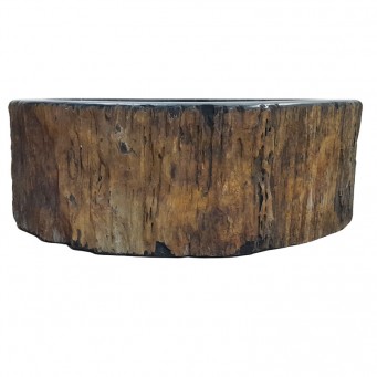 Lave-mains bois fossilisé n°11 - Taille S