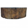 Lave-mains bois fossilisé n°11 - Taille S