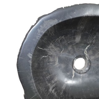 Lave-mains bois fossilisé n°12 - Taille S