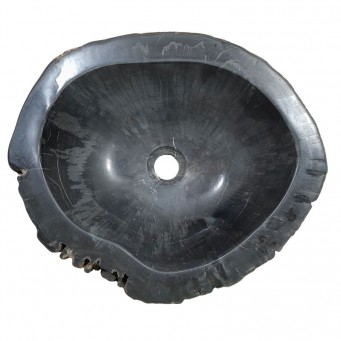 Lave-mains bois fossilisé n°13 - Taille S