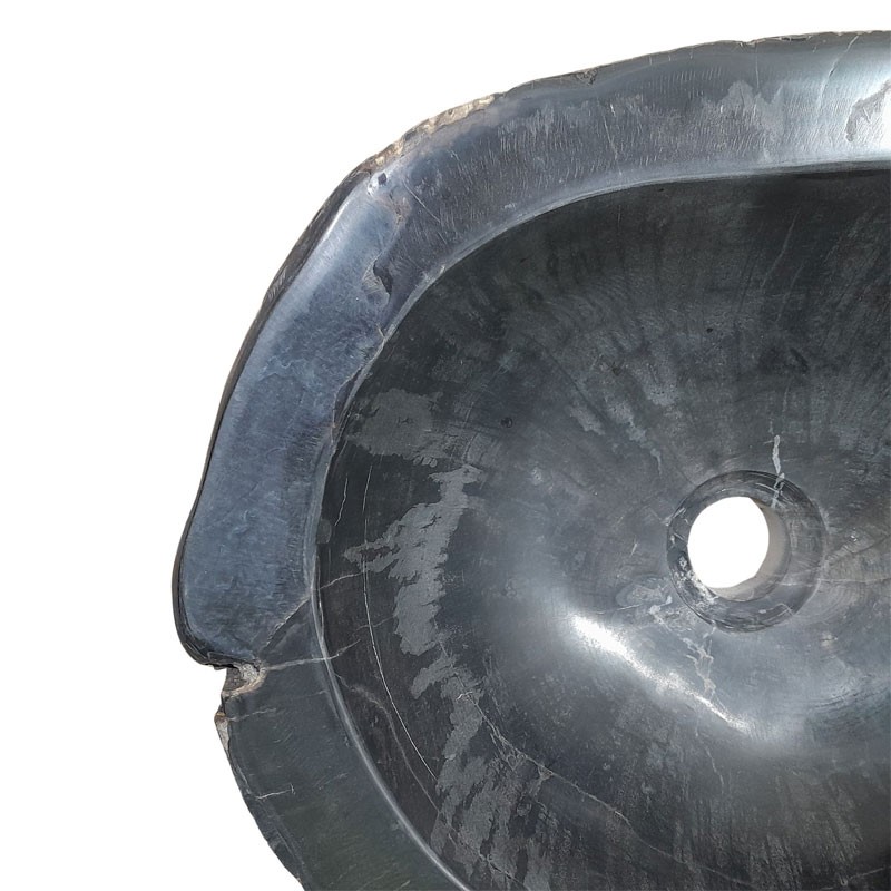Lave-mains bois fossilisé n°13 - Taille S
