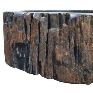 Lave-mains bois fossilisé n°13 - Taille S