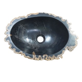 Vasque bois fossilisé n°01 - Taille M