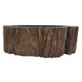 Vasque bois fossilisé n°01 - Taille M