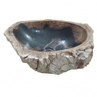 Vasque bois fossilisé n°02 - Taille M