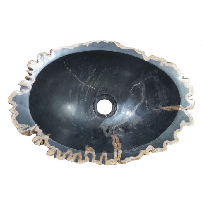 Vasque bois fossilisé n°03 - Taille M