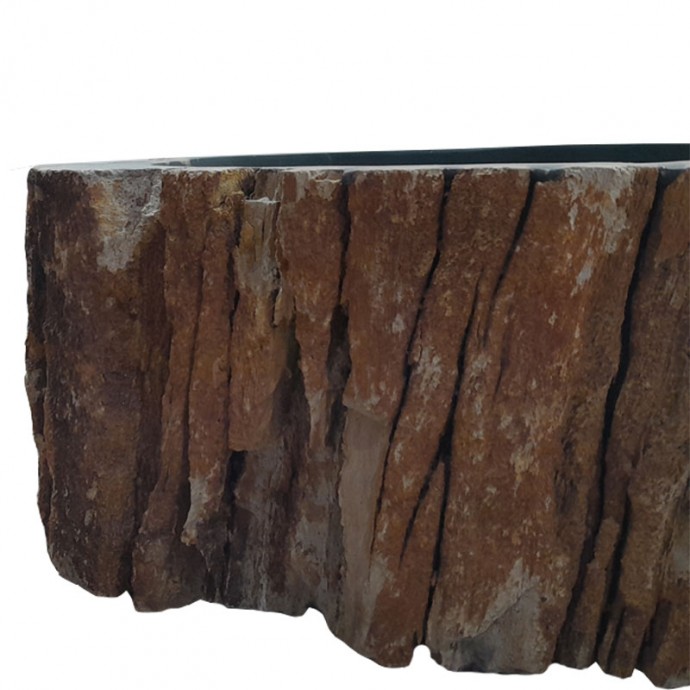 Vasque bois fossilisé n°03 - Taille M