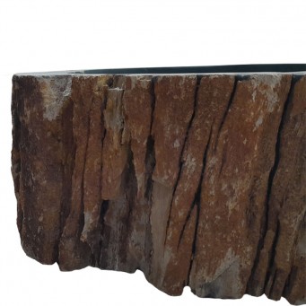 Vasque bois fossilisé n°03 - Taille M