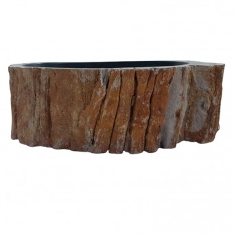 Vasque bois fossilisé n°4 - Taille M