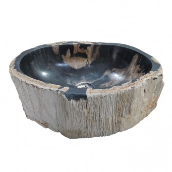 Vasque bois fossilisé n°05 - Taille M