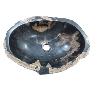 Vasque bois fossilisé n°05 - Taille M
