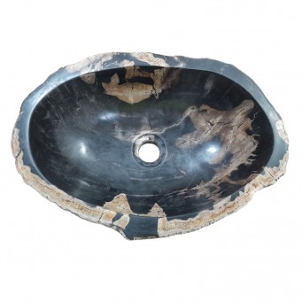 Vasque bois fossilisé n°05 - Taille M