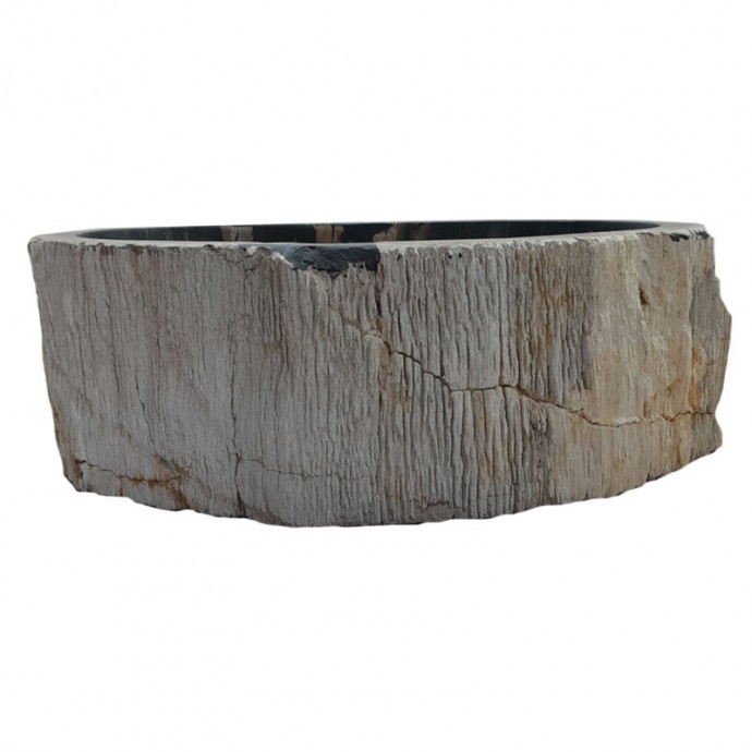 Vasque bois fossilisé n°05 - Taille M
