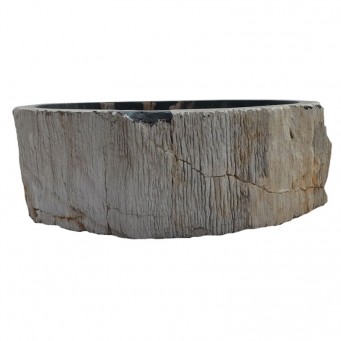 Vasque bois fossilisé n°05 - Taille M