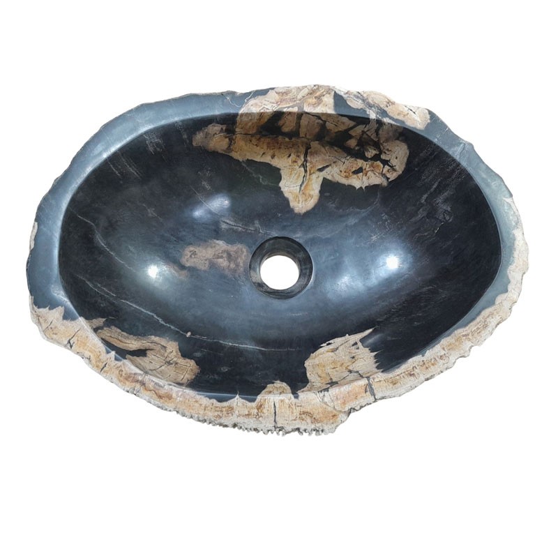 Vasque bois fossilisé n°06 - Taille M
