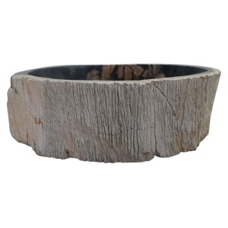 Vasque bois fossilisé n°06 - Taille M