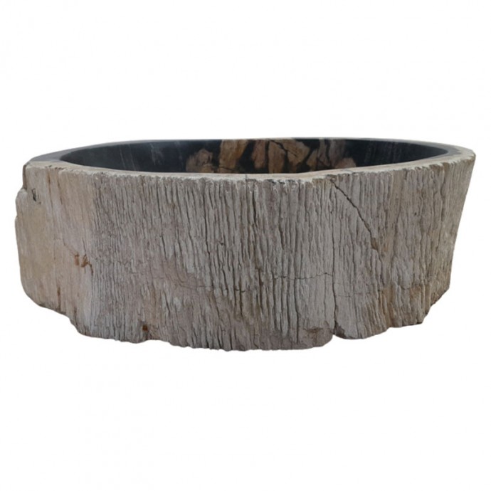 Vasque bois fossilisé n°06 - Taille M