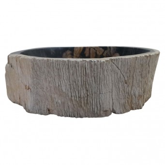 Vasque bois fossilisé n°06 - Taille M