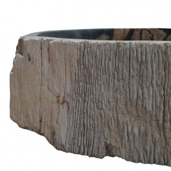 Vasque bois fossilisé n°06 - Taille M
