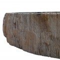 Vasque bois fossilisé n°07 - Taille M