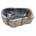 Vasque bois fossilisé n°09 - Taille M