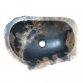 Vasque bois fossilisé n°09 - Taille M