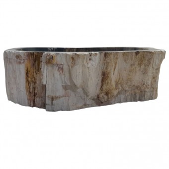 Vasque bois fossilisé n°09 - Taille M
