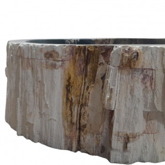 Vasque bois fossilisé n°09 - Taille M