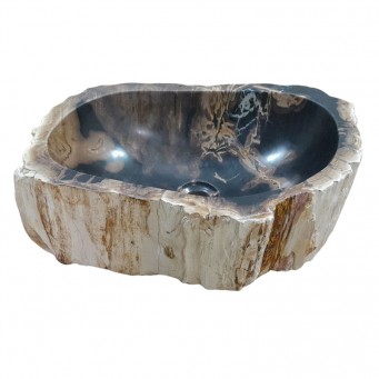 Vasque bois fossilisé n°11 - Taille M
