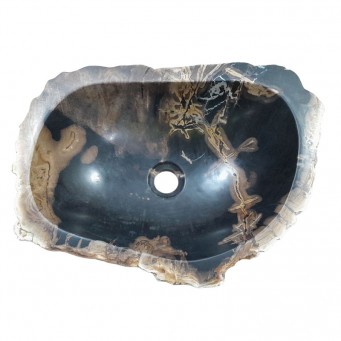 Vasque bois fossilisé n°11 - Taille M