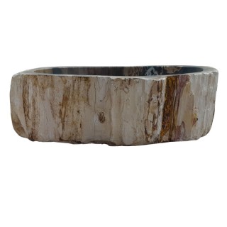 Vasque bois fossilisé n°11 - Taille M
