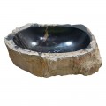 Vasque bois fossilisé n°12 - Taille M