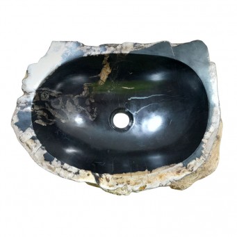 Vasque bois fossilisé n°12 - Taille M