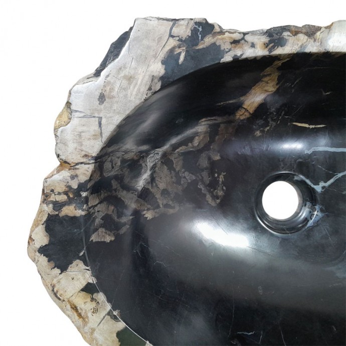 Vasque bois fossilisé n°12 - Taille M