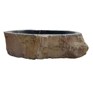 Vasque bois fossilisé n°12 - Taille M