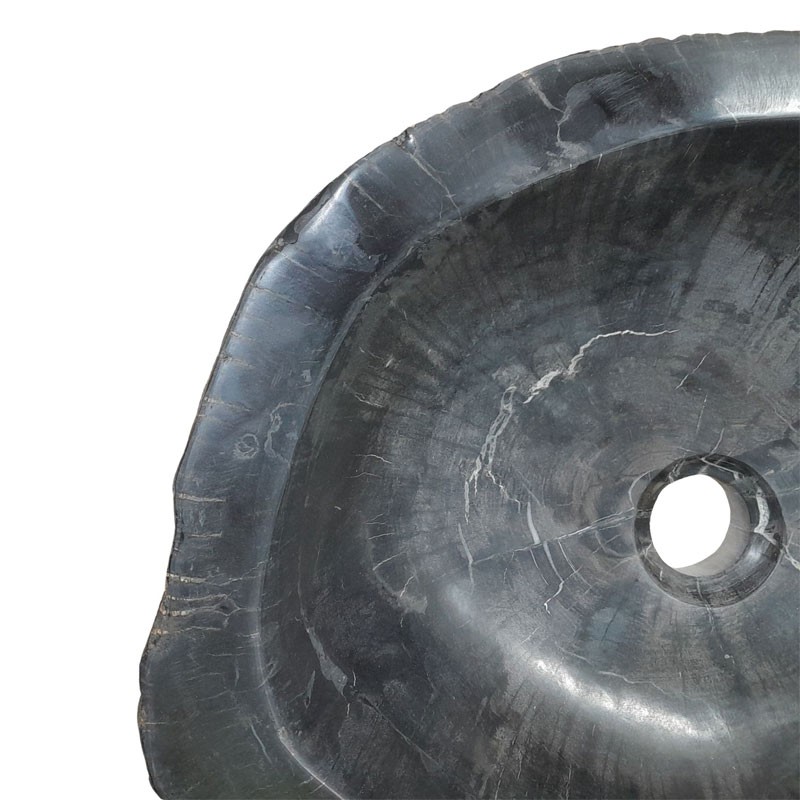 Vasque bois fossilisé n°13 - Taille M