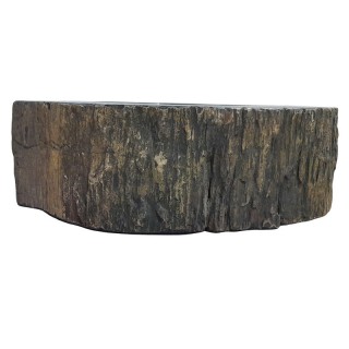 Vasque bois fossilisé n°13 - Taille M