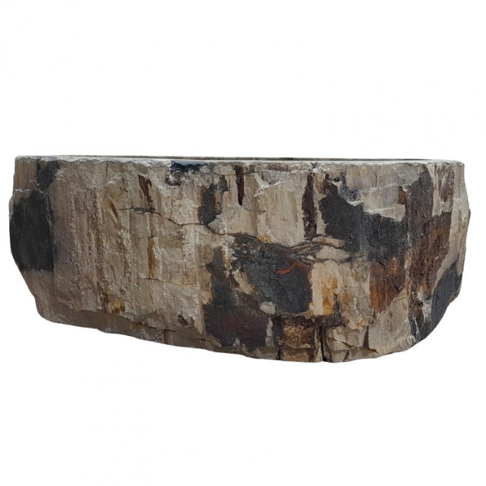 Vasque bois fossilisé n°14 - Taille M