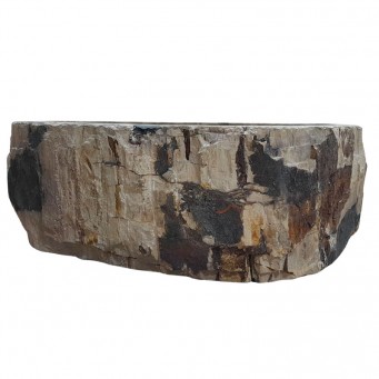 Vasque bois fossilisé n°14 - Taille M