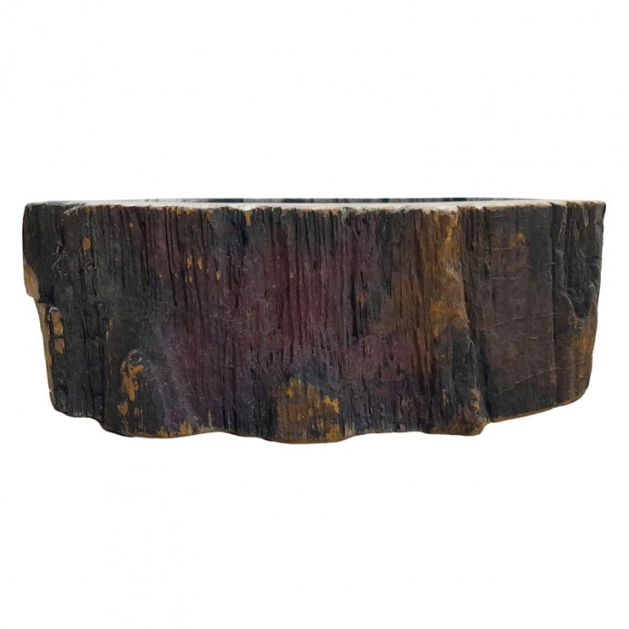 Vasque bois fossilisé n°16 - Taille M