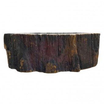 Vasque bois fossilisé n°16 - Taille M