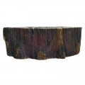 Vasque bois fossilisé n°16 - Taille M